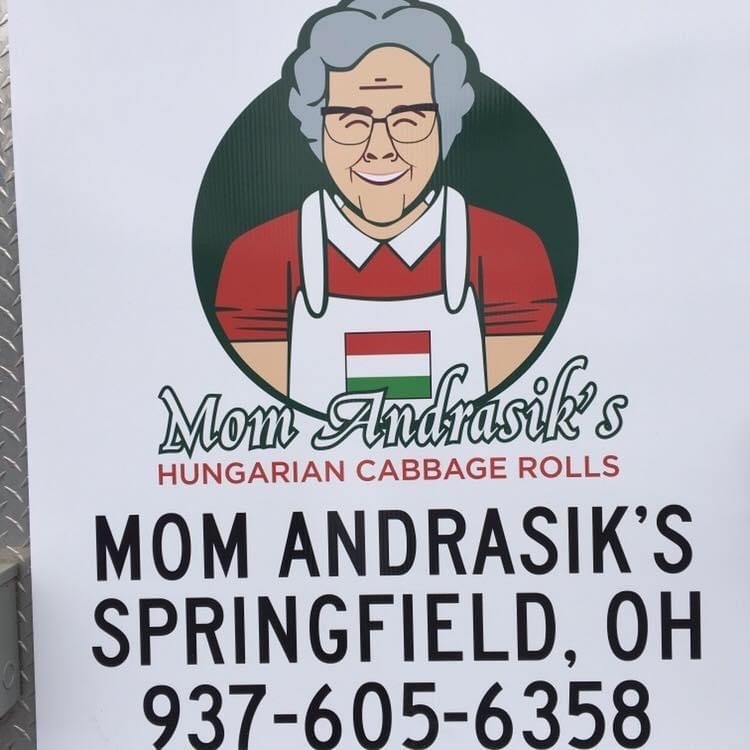 Mom Andrasik’s Hungarian Cabbage Rolls Logo