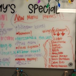 River Bend - Special menu