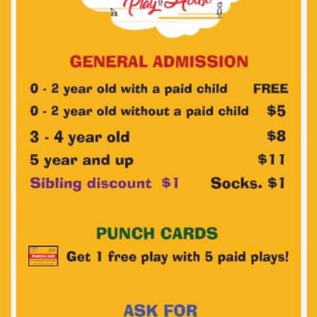 The Family Playhouse - Prices - Indoor Playcenter Near Me - Fort Worth, Texas