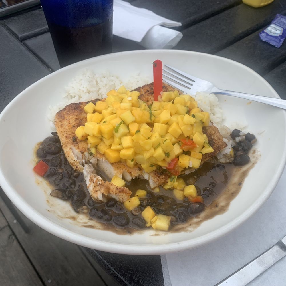Coconuts On The Beach - Mango Mahi blackened, - Bars Near Me - Cocoa Beach, Florida Coconuts On The Beach - Mango Mahi blackened, - Bars Near Me - Cocoa Beach, Florida