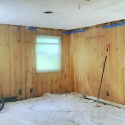 Sioux Interiors - Ceiling repairs included installation of ¼" drywall, tape, finish and painted