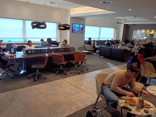 No1 Lounge at Heathrow Airport Terminal 3 by null