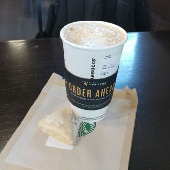 Starbucks - Cafe Misto & Petite Vanilla Scone - Coffee & Tea Near Me - San Diego, California