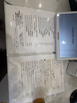 Menu photo 2 Matcha Mori Mountain View, CA