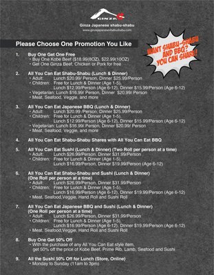 Menu photo 8 Ginza Japanese Shabu Shabu Sandy, UT