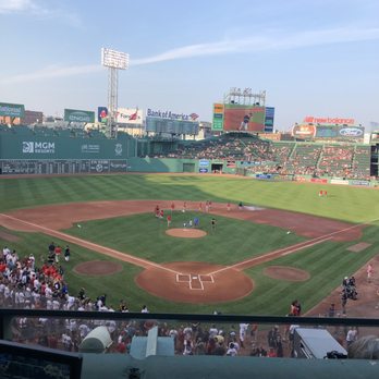 Fenway Park - View from Dell EMC club seats! - Stadiums & Arenas Near Me - Boston, Massachusetts