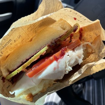 Lightbulb Coffee - raspberry turkey panini - Breakfast & Brunch Near Me - La Mesa, California