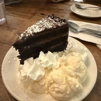 Martha's Country Bakery - Chocolate Fudge Slice (warm) with ice cream - Coffee & Tea Near Me - Brooklyn, New York Martha's Country Bakery - Chocolate Fudge Slice (warm) with ice cream - Coffee & Tea Near Me - Brooklyn, New York