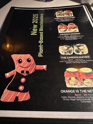 Fat Salmon Sushi by null