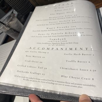 Aloha Steak House - Menu - Steakhouses Near Me - Honolulu, Hawaii