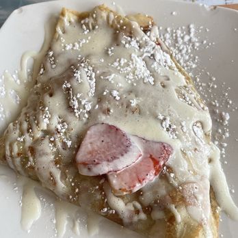 Cafe Crepes - Strawberry and Cream Cheese - Cafes Near Me - Bakersfield, California