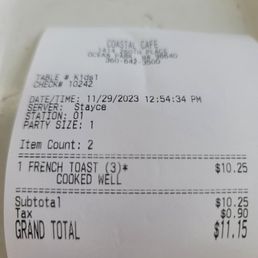 It clearly says "COOKED WELL"! Ooooops!