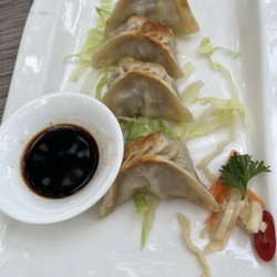 Restaurant Sayori - Pork potstickers pans sautéed