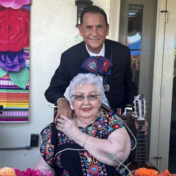 Mariachi Corazon de Mi Tierra - My mother celebrating her 95th birthday with her long time friend, Jesus "Chuy". He is an amazing person and musician. - Musicians Near Me