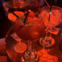 The Red Hen - i forget but it has gin and blueberries!
