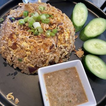 Nok’s Kitchen - Fried rice with crispy pork - Laotian Near Me - Westminster, California Nok’s Kitchen - Fried rice with crispy pork - Laotian Near Me - Westminster, California