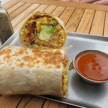 Blueys Kitchen - Breakfast burrito with avocado! - Cafes Near Me - Santa Monica, California