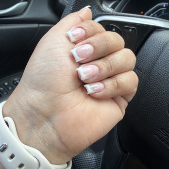 The X Nail - Lia did my nails manicure hard gel French tip Love it ! Thank you . - Nail Salons Near Me - Ontario, California The X Nail - Lia did my nails manicure hard gel French tip Love it ! Thank you . - Nail Salons Near Me - Ontario, California