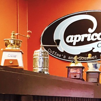 Capriccio Cafe - Old school coffee grinders - Cafes Near Me - Destin, Florida