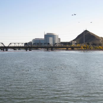 Tempe Town Lake - The lake with "A" Mountain in backdrop. - Lakes Near Me - Tempe, Arizona Tempe Town Lake - The lake with "A" Mountain in backdrop. - Lakes Near Me - Tempe, Arizona