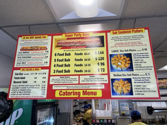 Menu photo 2 Dan's Super Subs Woodland Hills, CA