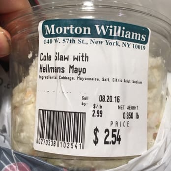 Morton Williams - Cole slaw - Grocery Near Me - New York, New York Morton Williams - Cole slaw - Grocery Near Me - New York, New York