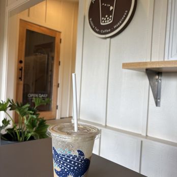 Aloha Boba - Banana bread latte - Bubble Tea Near Me - Haleiwa, Hawaii