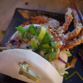 Chow Yum - Soft Shell Crab BAO. My FAV. - Asian Fusion Near Me - Baton Rouge, Louisiana Chow Yum - Soft Shell Crab BAO. My FAV. - Asian Fusion Near Me - Baton Rouge, Louisiana