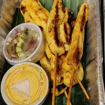 The Theo Thai Bistro - Chicken satay! Done well. - Thai Near Me - Bethpage, New York The Theo Thai Bistro - Chicken satay! Done well. - Thai Near Me - Bethpage, New York