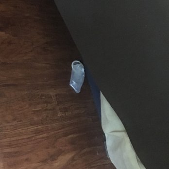 Econo Lodge - 1 of 2 condoms we found on our floor - Hotels Near Me - Pine Bluff, Arkansas