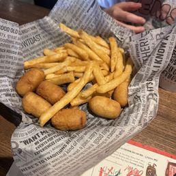 Kid's mini corn dogs