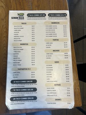 Menu photo 1 Señor Baja Anaheim, CA Menu photo 1 Señor Baja Anaheim, CA