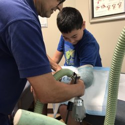 Professional Orthopedics - Getting the old cast off by Max.