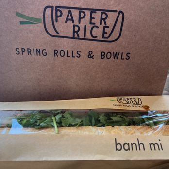 Paper Rice - Spring Rolls & Bowls - Vietnamese Near Me - Pasadena, California