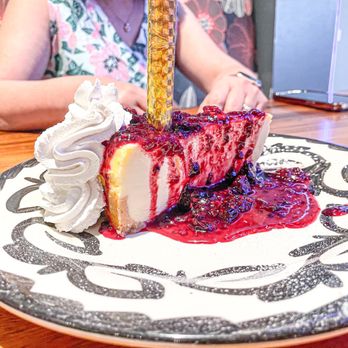 Kalaveras - Berries Cheese Cake - New Mexican Cuisine Near Me - Long Beach, California