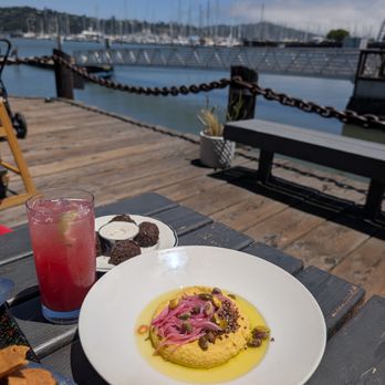 Joinery - Butternut Squash Hummus , Falafels - American Near Me - Sausalito, California Joinery - Butternut Squash Hummus , Falafels - American Near Me - Sausalito, California