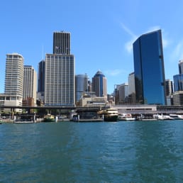 view approaching Circular Quay view approaching Circular Quay