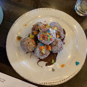 The Oakmont - Fruity Pebble Donut Holes - American Near Me - Indianapolis, Indiana The Oakmont - Fruity Pebble Donut Holes - American Near Me - Indianapolis, Indiana