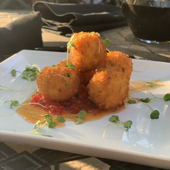 Vin 25 - Pimento Cheese Fritters - New American Near Me - Roswell, Georgia Vin 25 - Pimento Cheese Fritters - New American Near Me - Roswell, Georgia