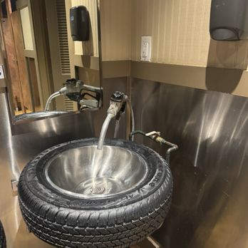 Ford's Garage Ft. Myers - Bathroom - Burgers Near Me - Fort Myers, Florida