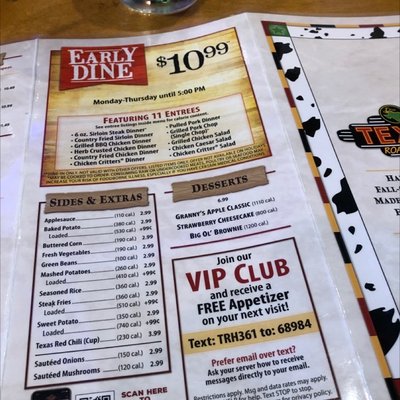Menu photo 3 Texas Roadhouse Mobile, AL Menu photo 3 Texas Roadhouse Mobile, AL