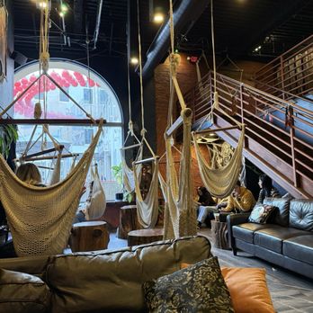Roxa Hammock Cafe - Hammock cafe is such a cool concept - Cafes Near Me - Santa Cruz, California