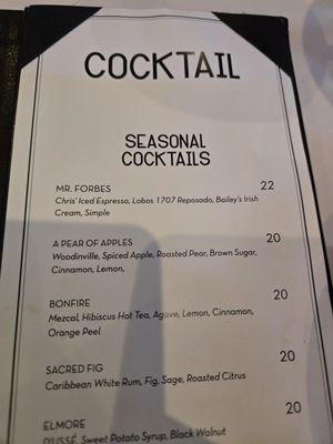 Menu photo 3 BLK SWAN Baltimore, MD