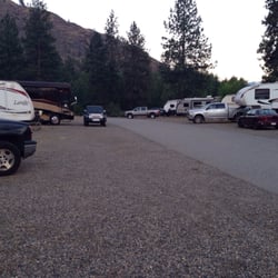 Okanagan Rv Park - Only road through the campground.