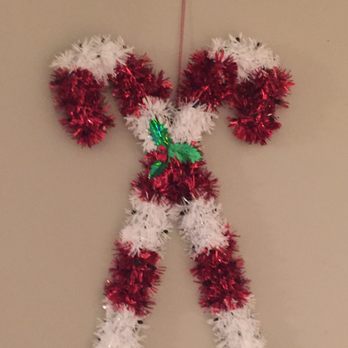 Dollar Tree - Hanging candy cane wall or door decoration - Discount Store Near Me - Phoenix, Arizona