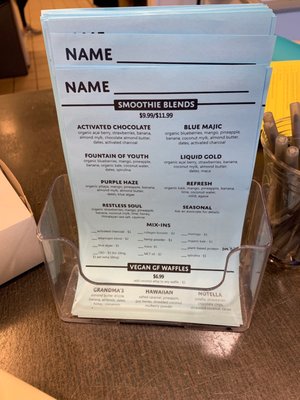 Menu photo 2 SOHO Juice Co. Tampa, FL Menu photo 2 SOHO Juice Co. Tampa, FL