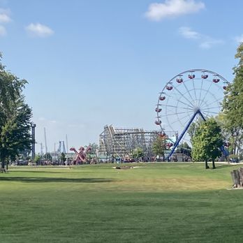 Bay Beach Amusement Park - This pic is taken while in the mini train that goes along part of the park and bay! - Amusement Parks Near Me - Green Bay, Wisconsin
