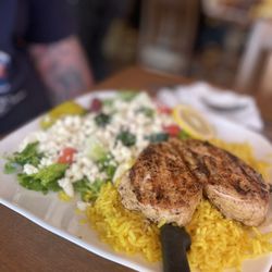 Mediterranean Tea Room - Grilled Chicken Breast Platter