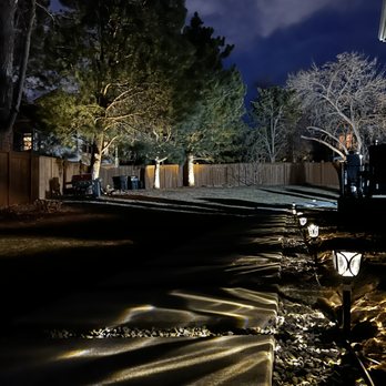 Sevenly Outdoor Living - For the night, we added some pathway lights!!! - Decks & Railing Near Me - Aurora, Colorado Sevenly Outdoor Living - For the night, we added some pathway lights!!! - Decks & Railing Near Me - Aurora, Colorado