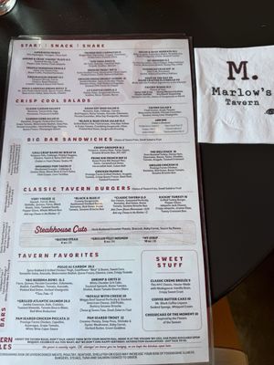 Menu photo 1 Marlow's Tavern Duluth, GA Menu photo 1 Marlow's Tavern Duluth, GA